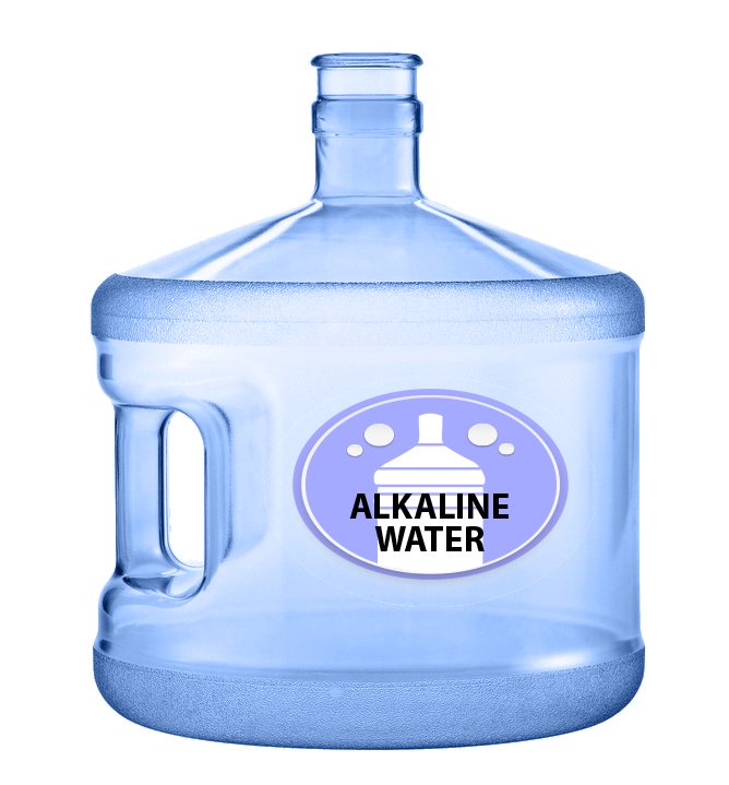 3 Gallon Alkaline Bottled Water