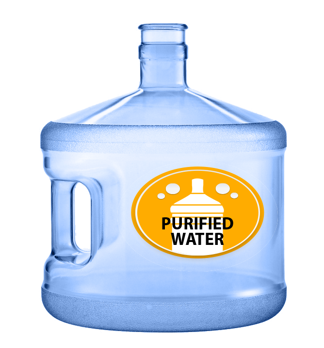 3 Gallon Purified Water Bottle