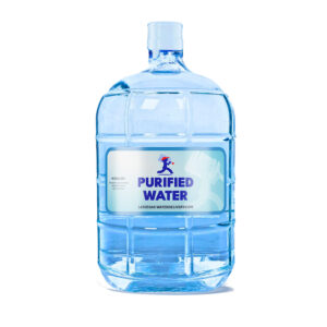Purified Water 3 Gallon Glass Bottle